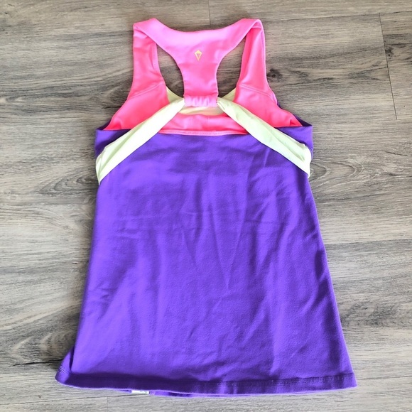 Ivivva Lululemon Racerback Active Girls Tank Top - Picture 2 of 10